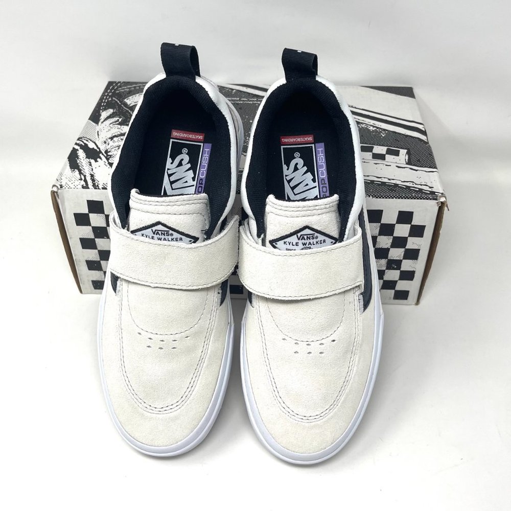 Vans Kyle 2 Shoes Men's Skate Casual Black White Low Top Size Suede VN0A5JIDYB2 - Picture 5 of 13